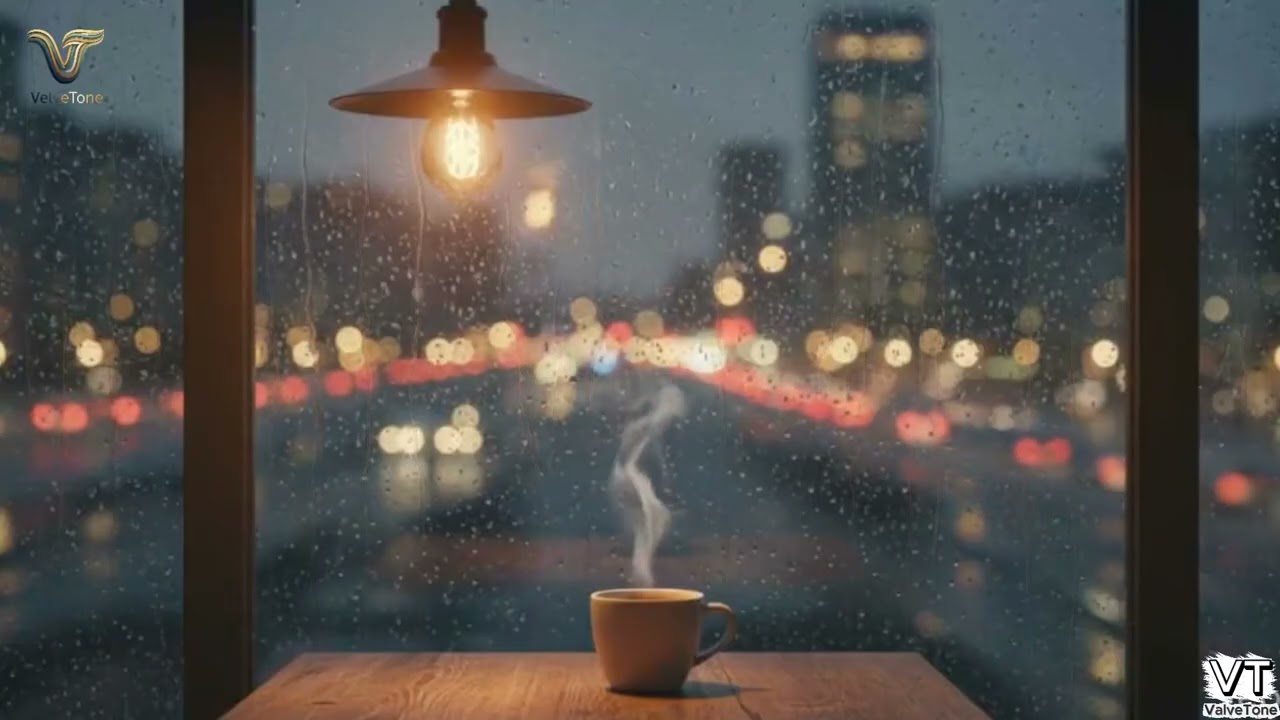 Focus at 2 AM: Relaxing Midnight Jazz & Rain #MidnightJazz #deepwork  #RainyVibes