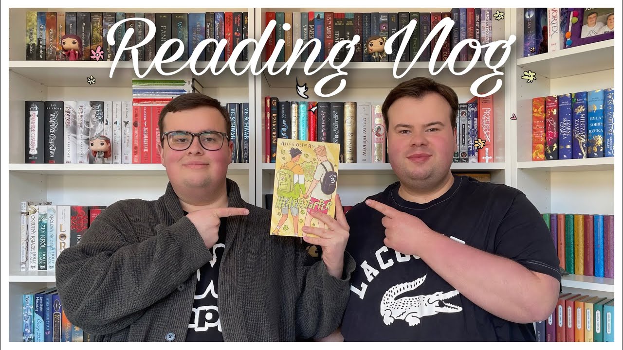 Heartstopper 3 🗺 i Poznańskie Targi Książki 📚 | READING VLOG Z ROZDANIEM