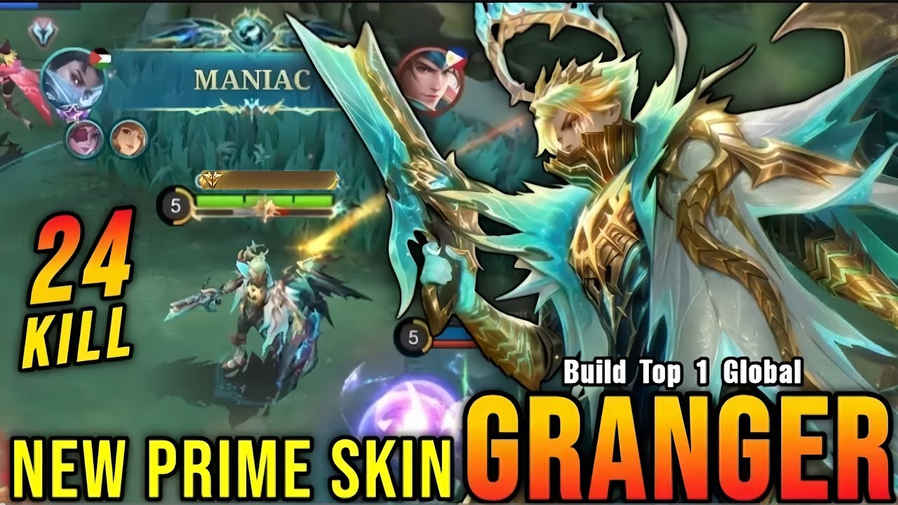 GRANGER PRIME SKIN ကို အထားကျကျ ကိုင်ပြမယ် | Mobile Legend