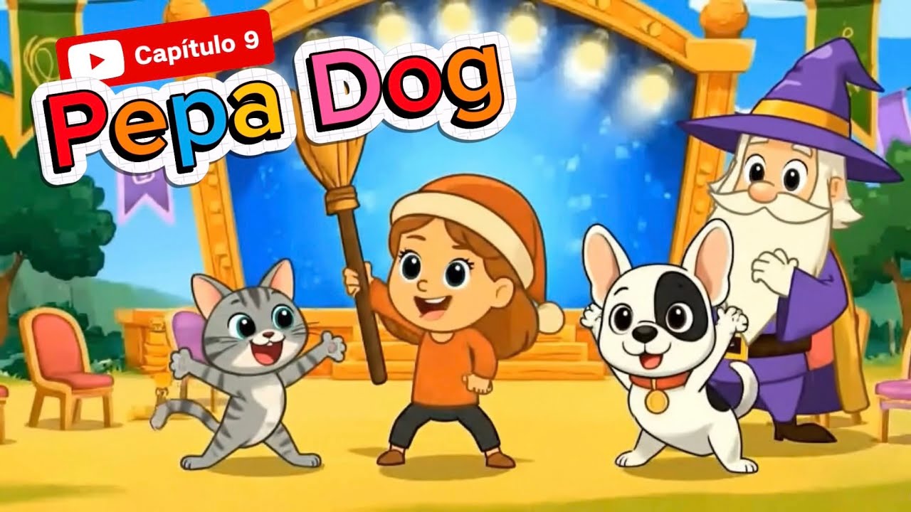 ⭐ Pepa Dog – Talent Show Mágico ✨🎭 7 Aventurass Nuevas y Canciones ⭐ Cap. 9 (Especial 20 minutos)