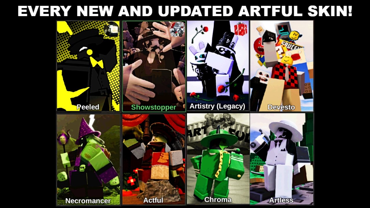 WINNING WITH EVERY NEW ARTFUL SKIN in DIE OF DEATH (Fashionably Late Update)