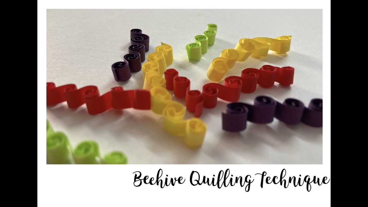 Quilling Beehive Technique || Tutorial