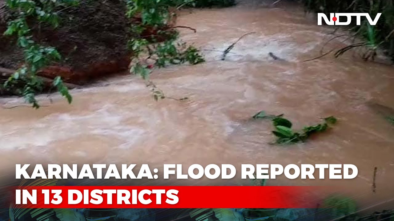 Karnataka: Floods Reported In 13 Districts