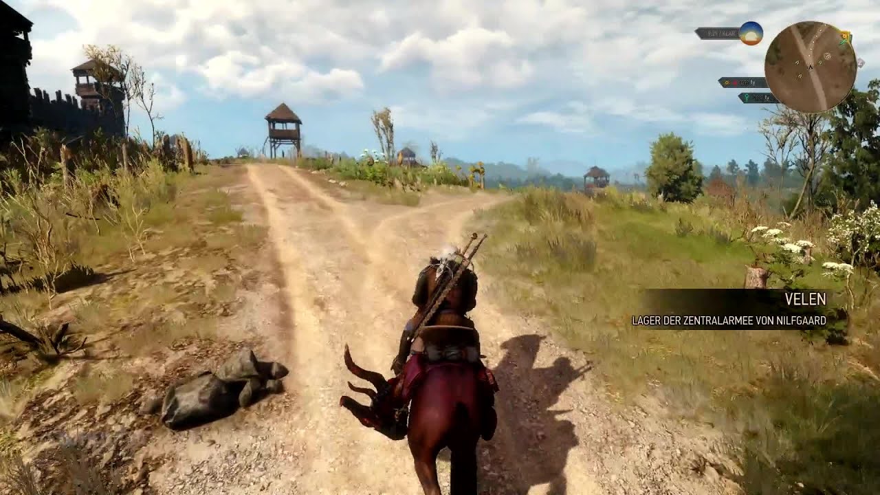 The Witcher 3 | Realtime Ride / Echtzeit Ritt