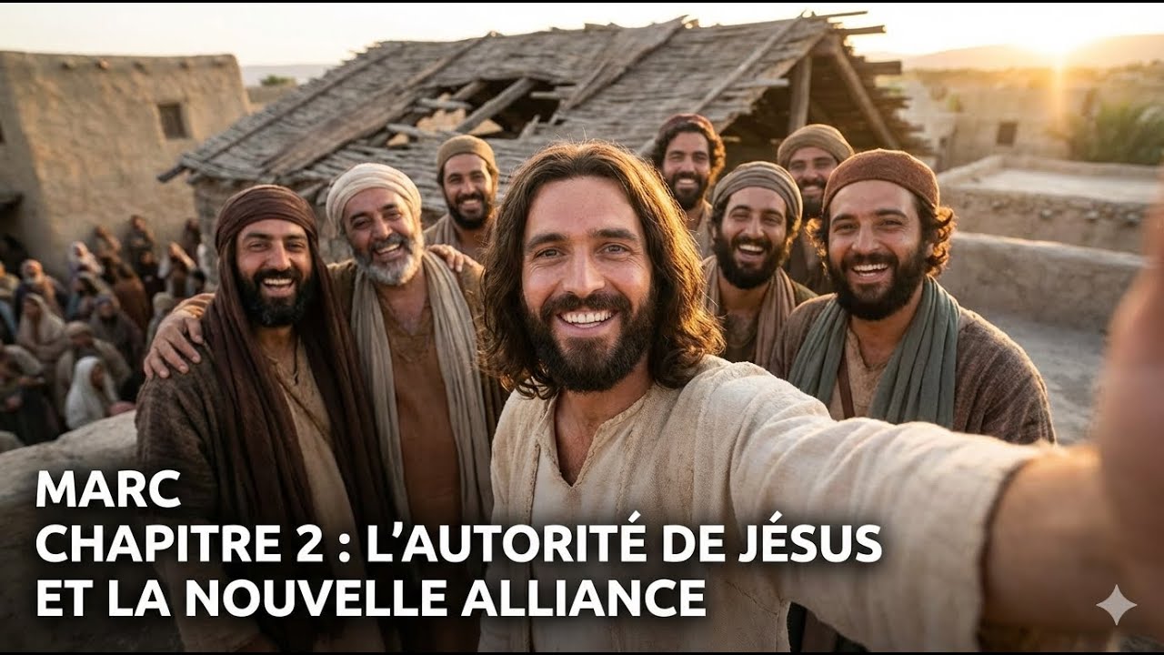 Guérison d'un paralytique par Jésus - Marc 2 - La Bible