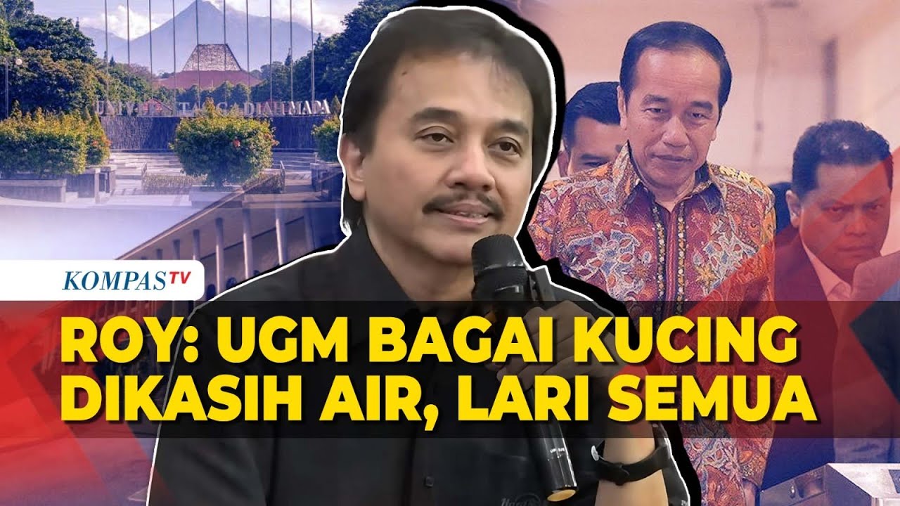 Soal Ijazah Jokowi, Roy Suryo: UGM Bagai Kucing Dikasih Air, Lari Semua