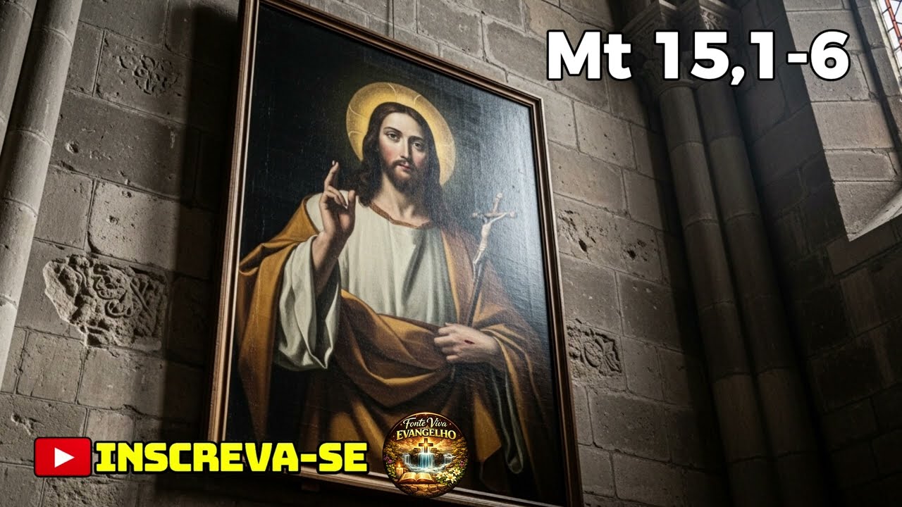 EVANGELHO DE HOJE - 18/2/2026 |  Mt 15,1-6 | PADRE REGINALDO MANZOTTI