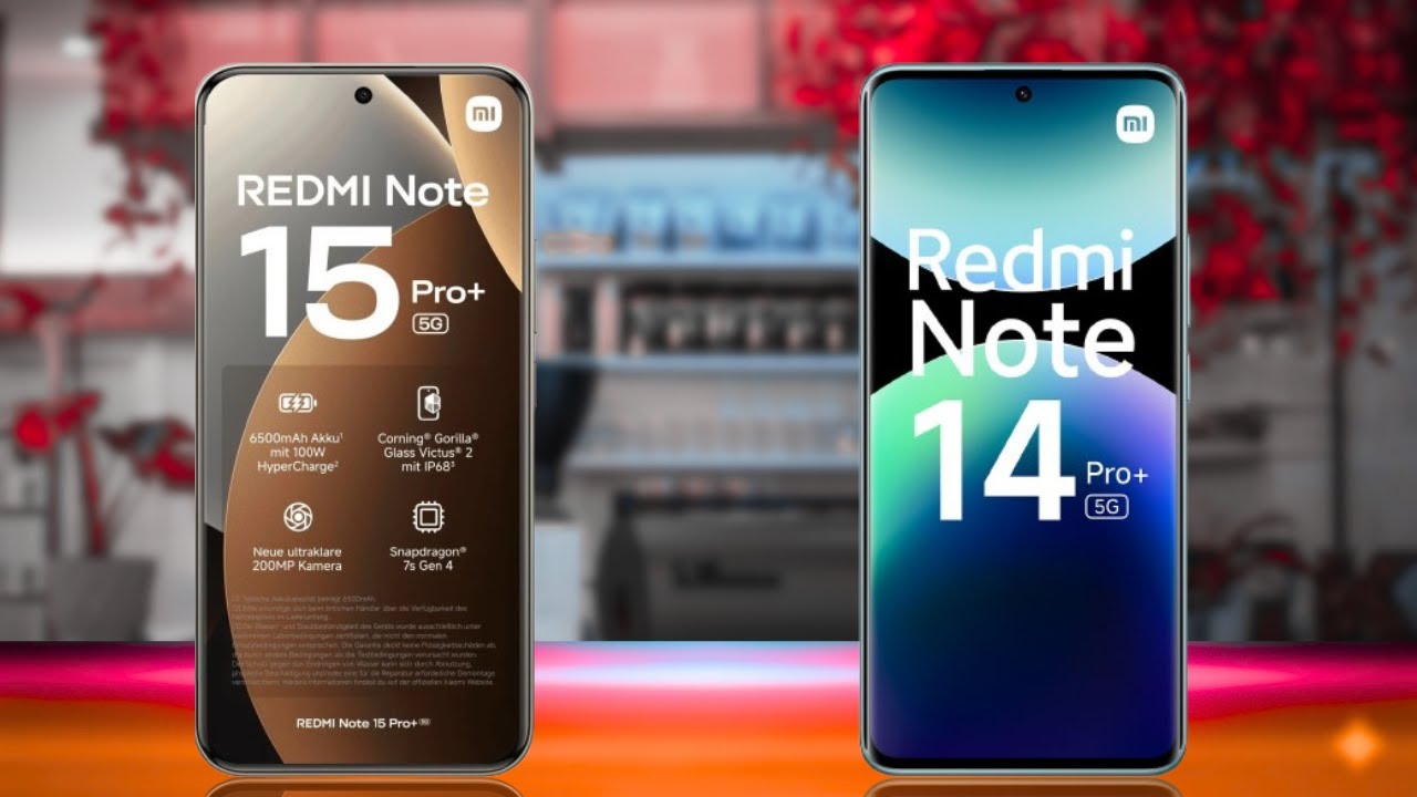 Redmi Note 15 Pro Plus Vs Redmi Note 14 Pro Plus