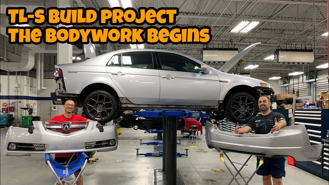 Acura Honda Classic TL Type-S Build Project - Bumpers and Side Skirts Removal Guide ( Episode 12)