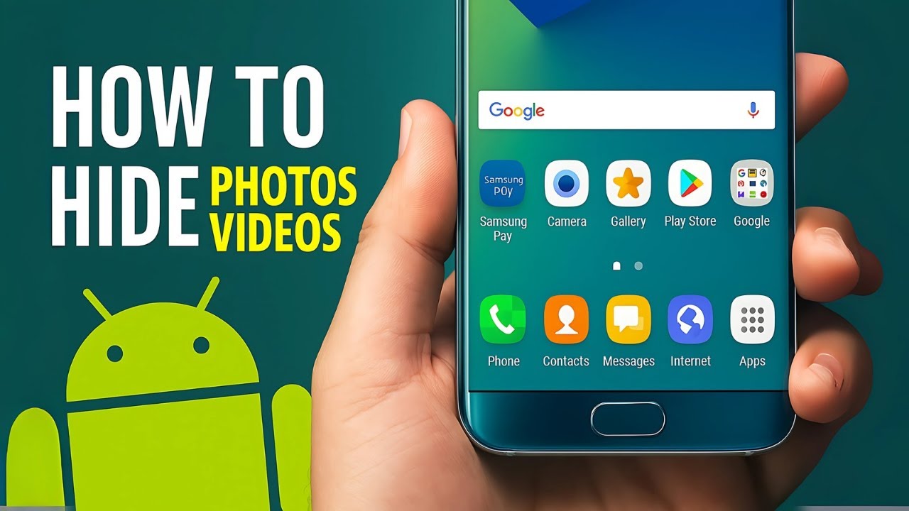 How To Hide Photos, Videos On Your Android Phone Easily (WITHOUT APP)