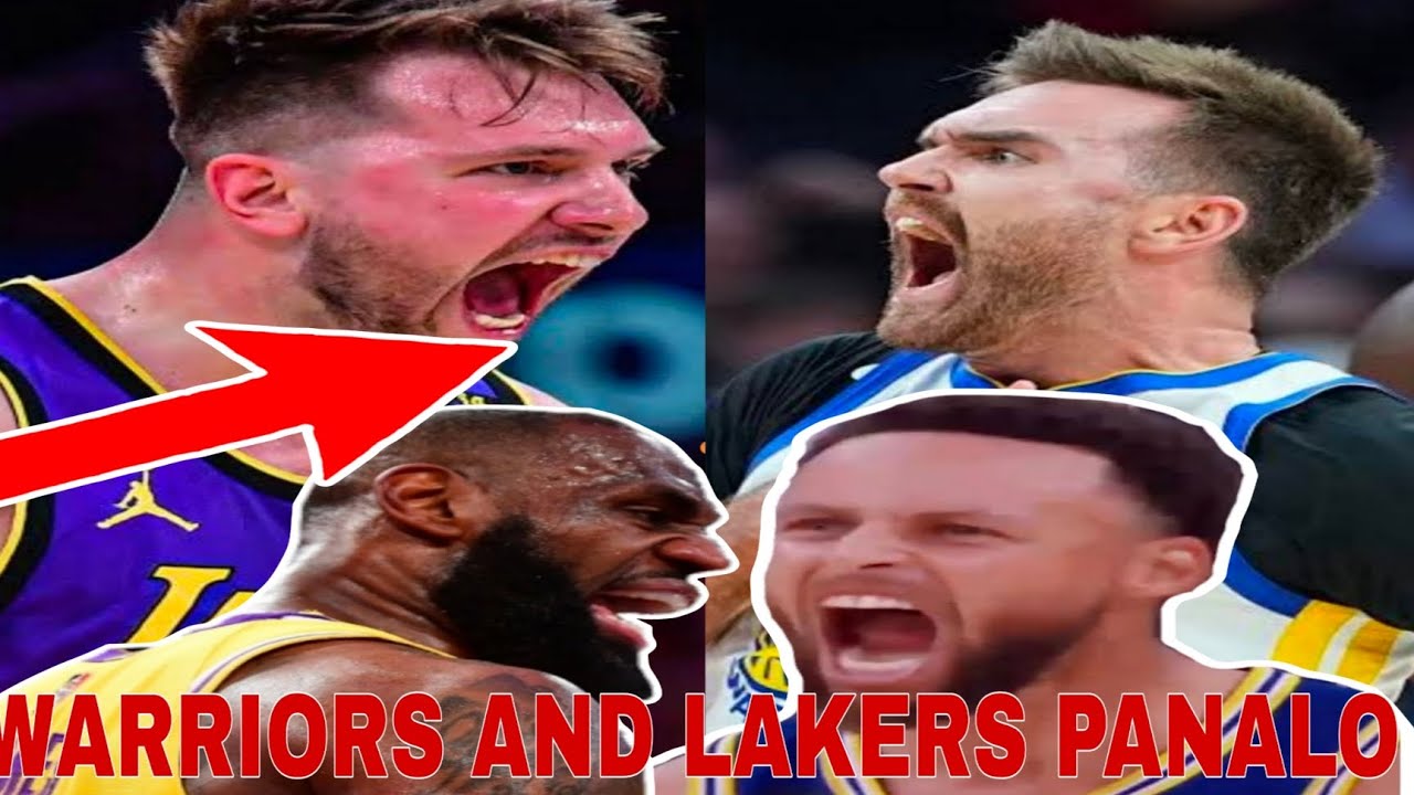 Warriors and Lakers mga idol panalo na Grabe ang dinaanan ng ating warriors parang sasabak. 