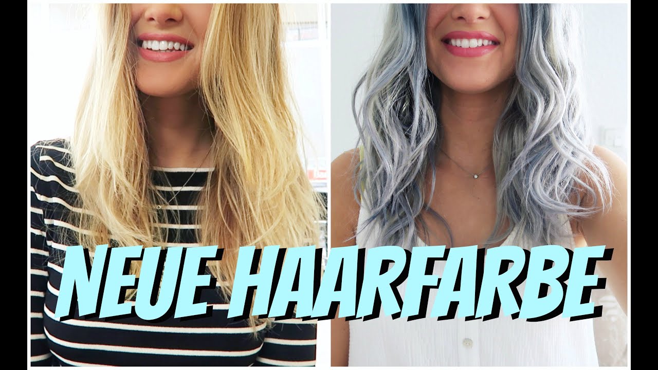 ICH HABE BLAU/GRAUE HAARE! 😱