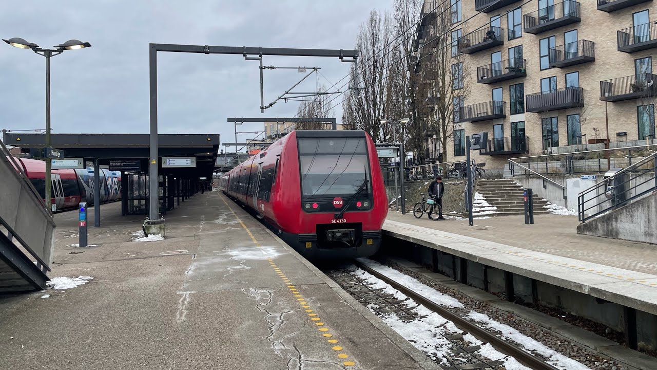 Togtur til Hundige (Hurtigste S-tog) | Train ride to Hundige (Fastest S-train)