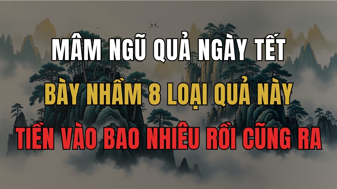 Mâm Ngũ Quả Ngày Tết: 8 Loại Quả Tuyệt Đối Tránh Kẻo Hao Phúc, Lộc Vừa Vào Đã Tán | Rừng Cổ Nhân