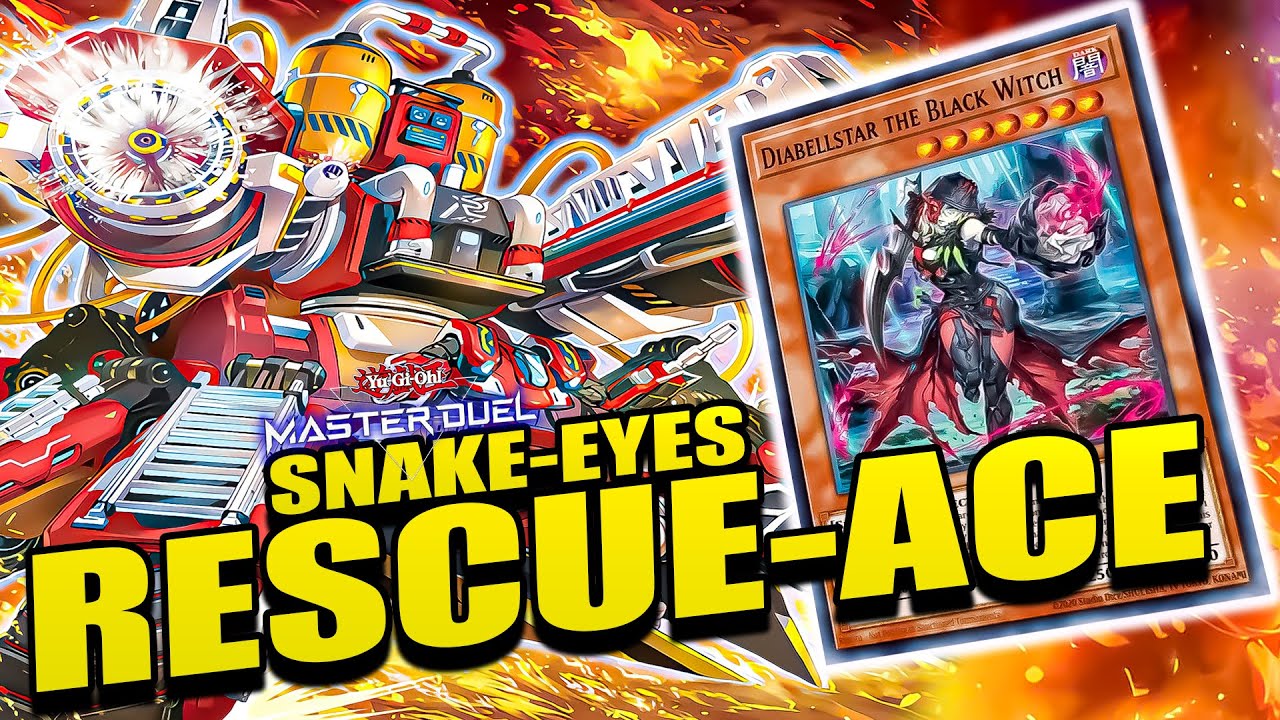 SNAKE EYES RESCUE-ACE IS BROKEN! /REPLAY /DECKLIST [Yu-Gi-Oh! Master Duel]