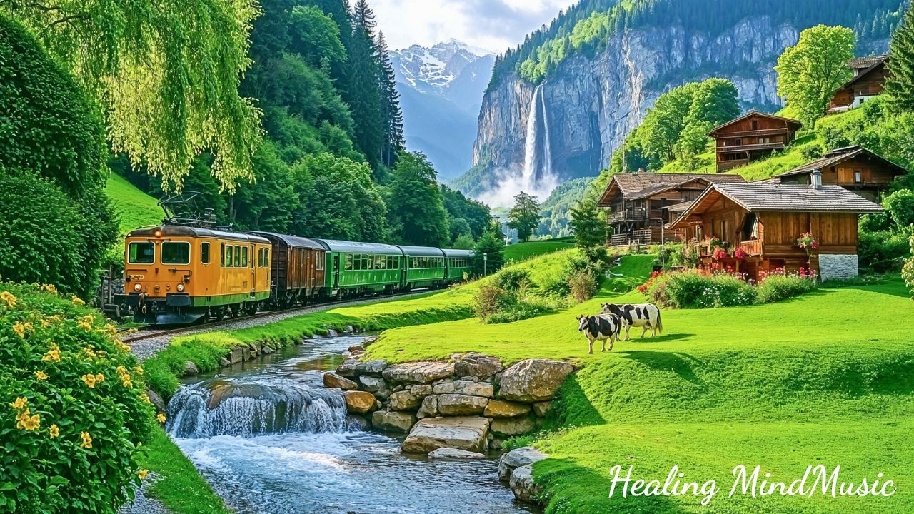Успокаивающая фортепианная музыка для души 🌿 Прекрасная расслабляющая музыка и звуки природы