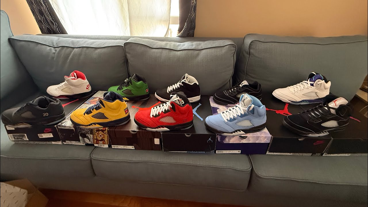 My Entire Jordan 5 collection