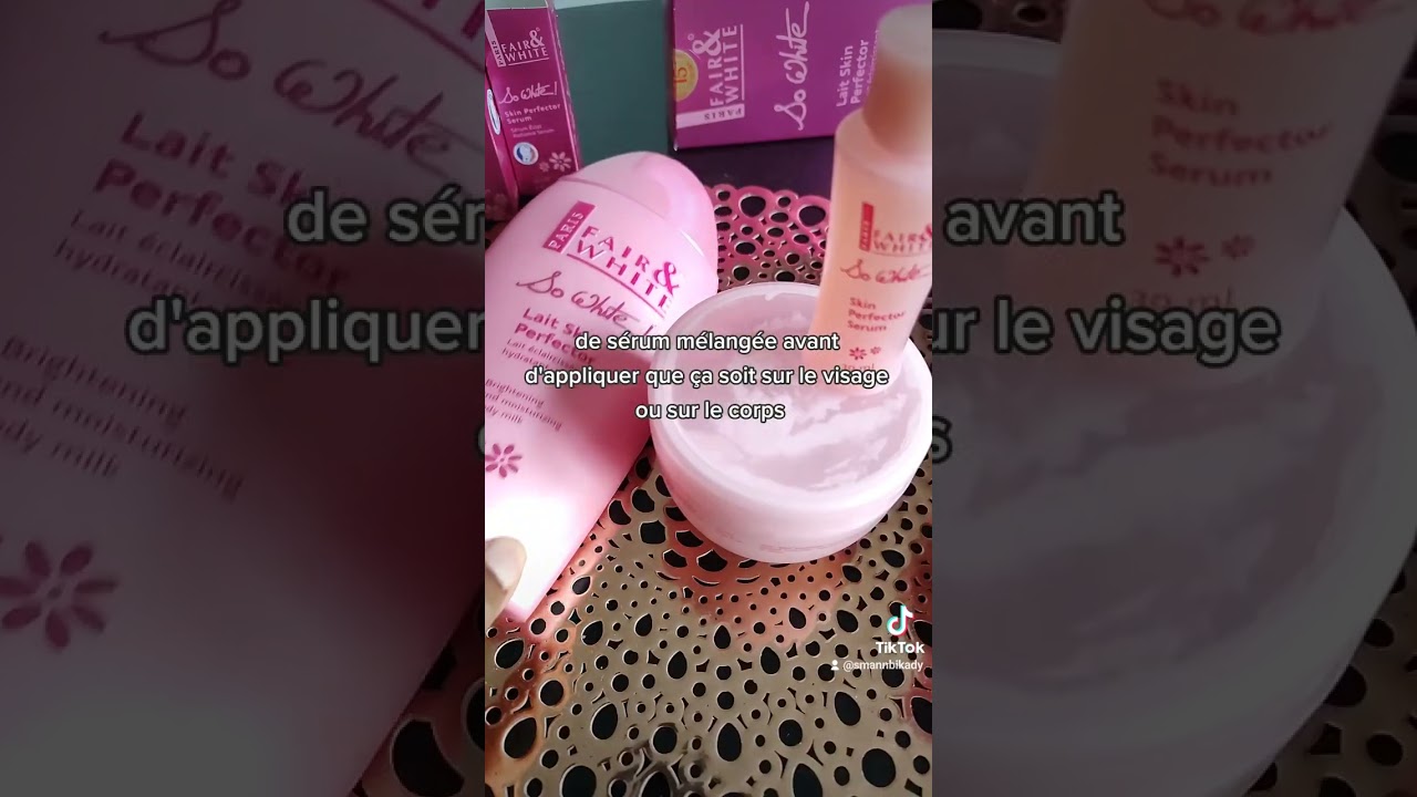 Gamme pour teint clair