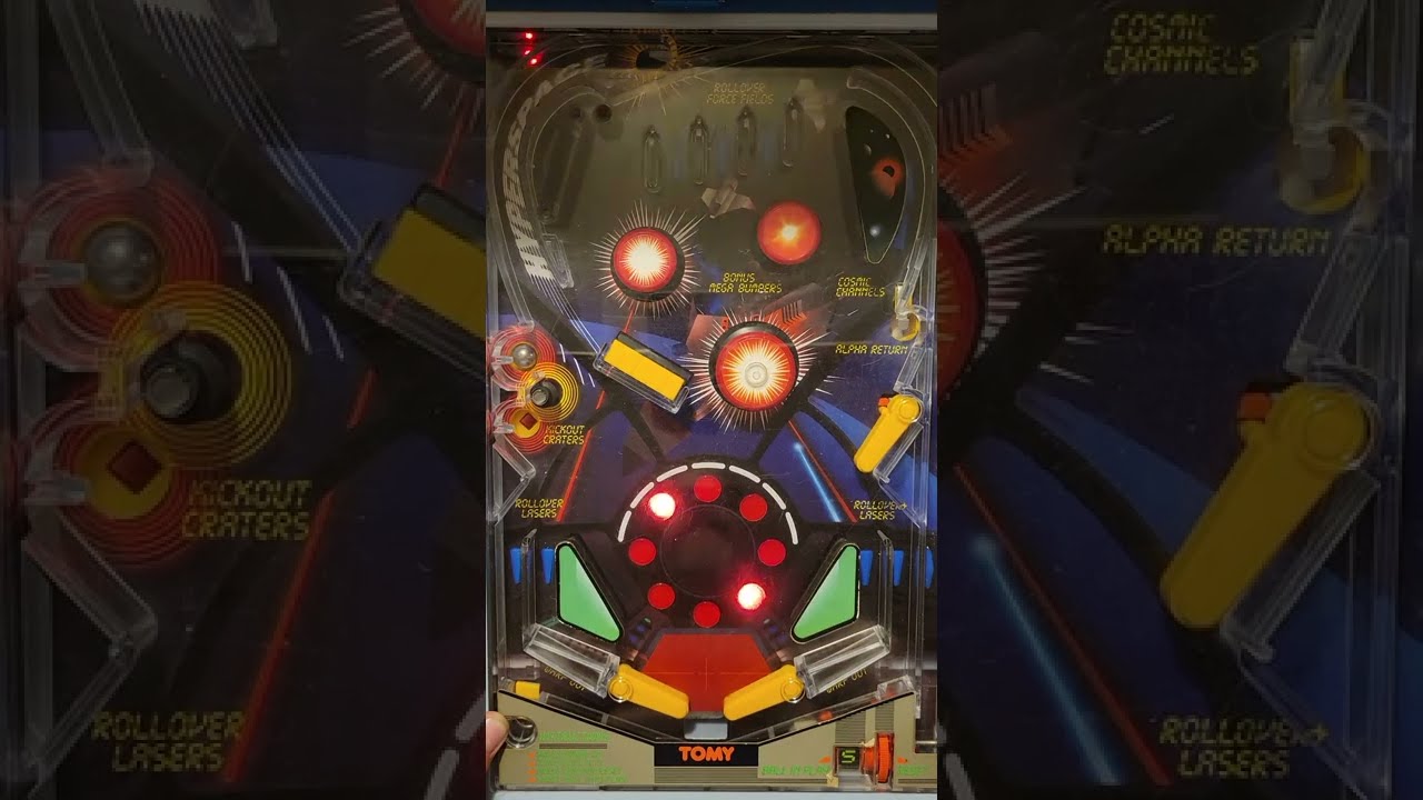 Tomy Astro Shooter pinball gameplay. 4/6/22
