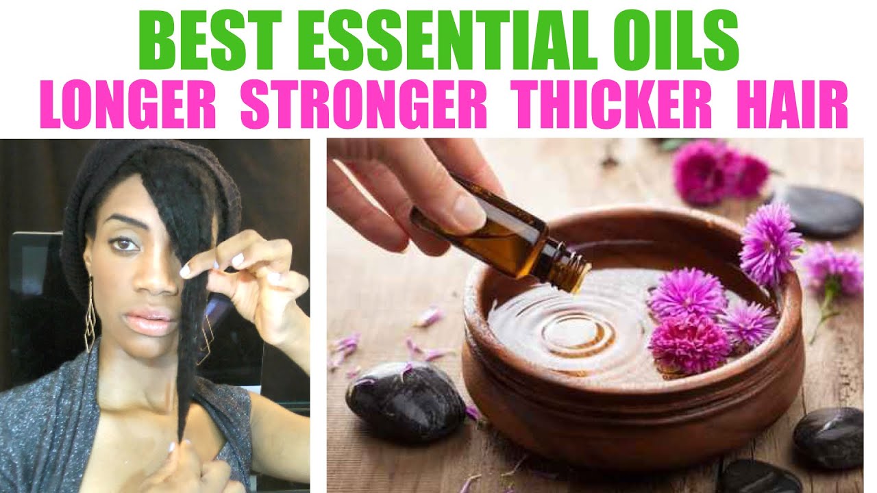BEST Essential Oils For HAIR GROWTH 🔥