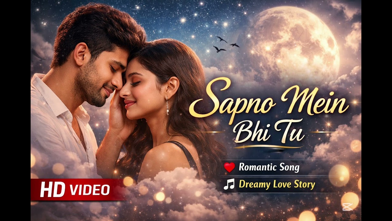 Sapno Mein Bhi Tu l ( new AI Hindi Romantic cover song )