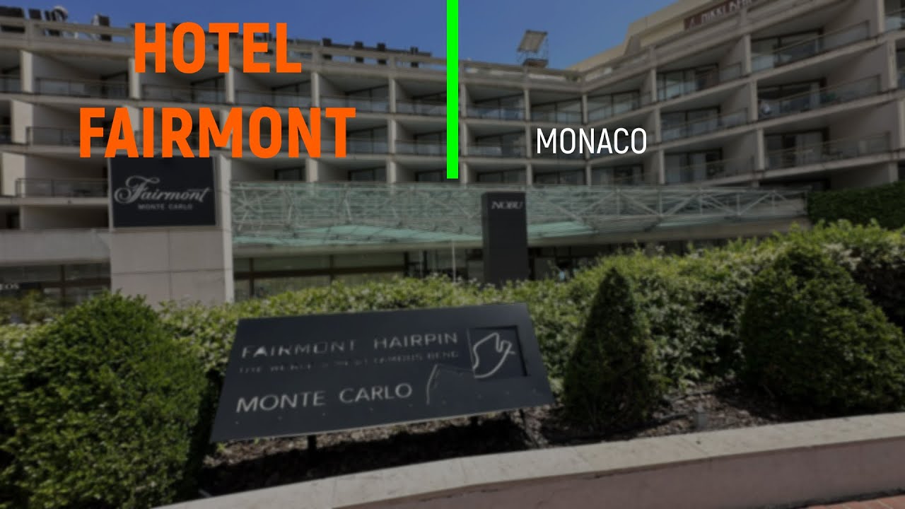 Hotel Fairmont: Panorámicas al mar y la curva mas famosa del Gran Premio F1