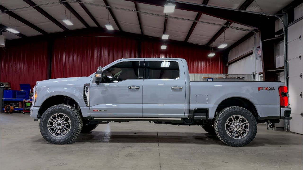 2025 f250 с уровнем BDS 2” на 37-х!