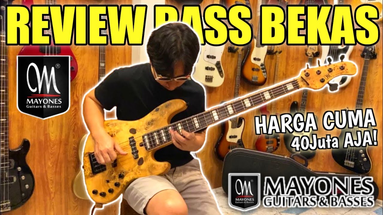 REVIEW BASS MAYONES JABBA 5 CUSTOM II‼️By CALON MUSISI