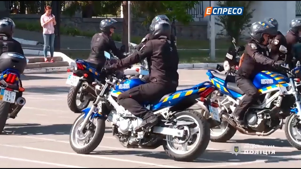 Полицейский репортаж | Патрульные полицейские на мотоциклах