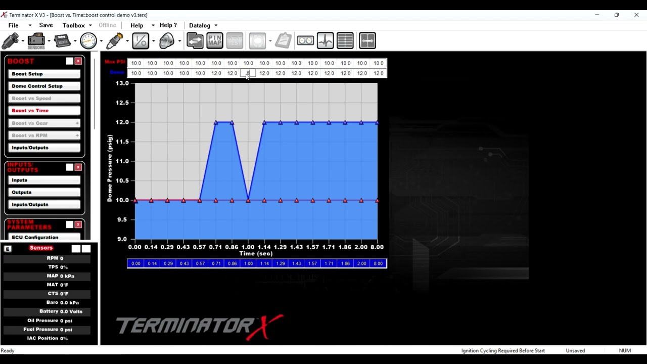 Holley Terminator X New Boost control in V3 Software