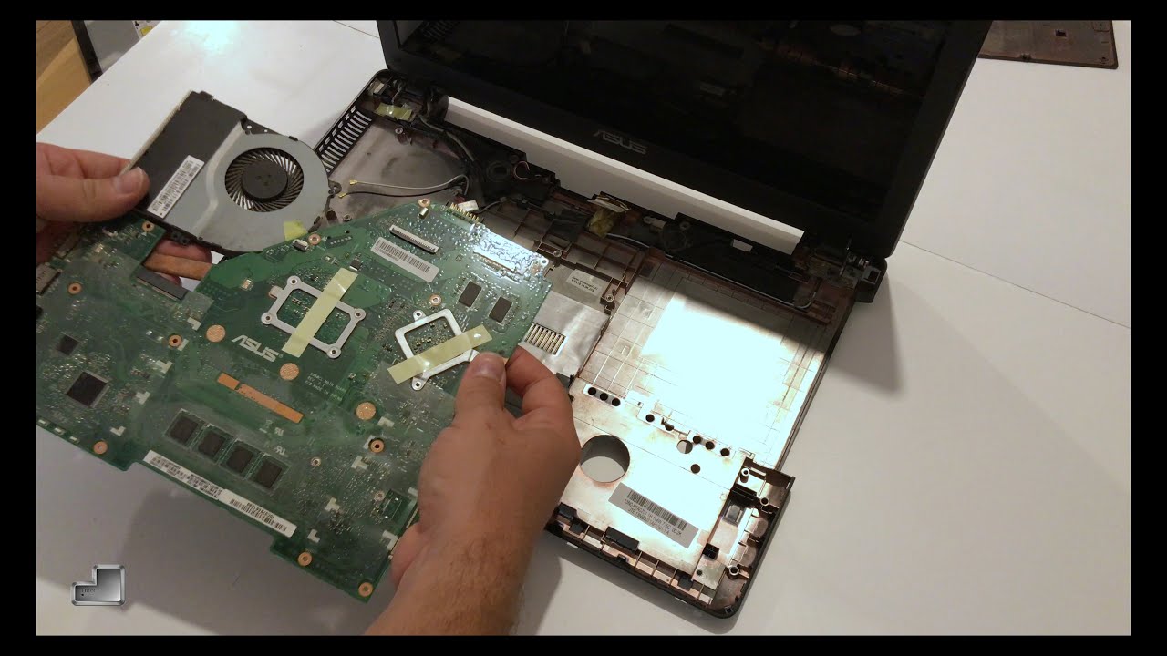 ASUS X552C Disassembly video 4K, upgrade RAM & SSD, take a part, how to open