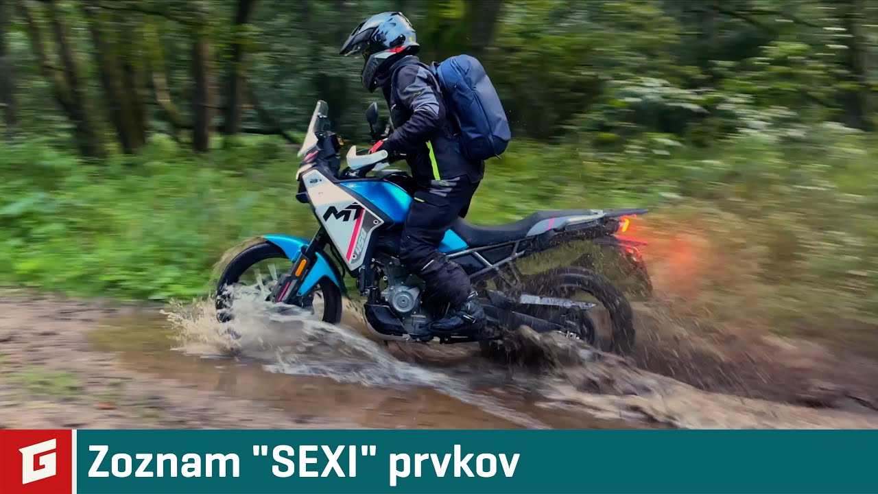 CFMOTO 450 MT 2024 - TEST - GARAZ.TV - Rasťo Chvála