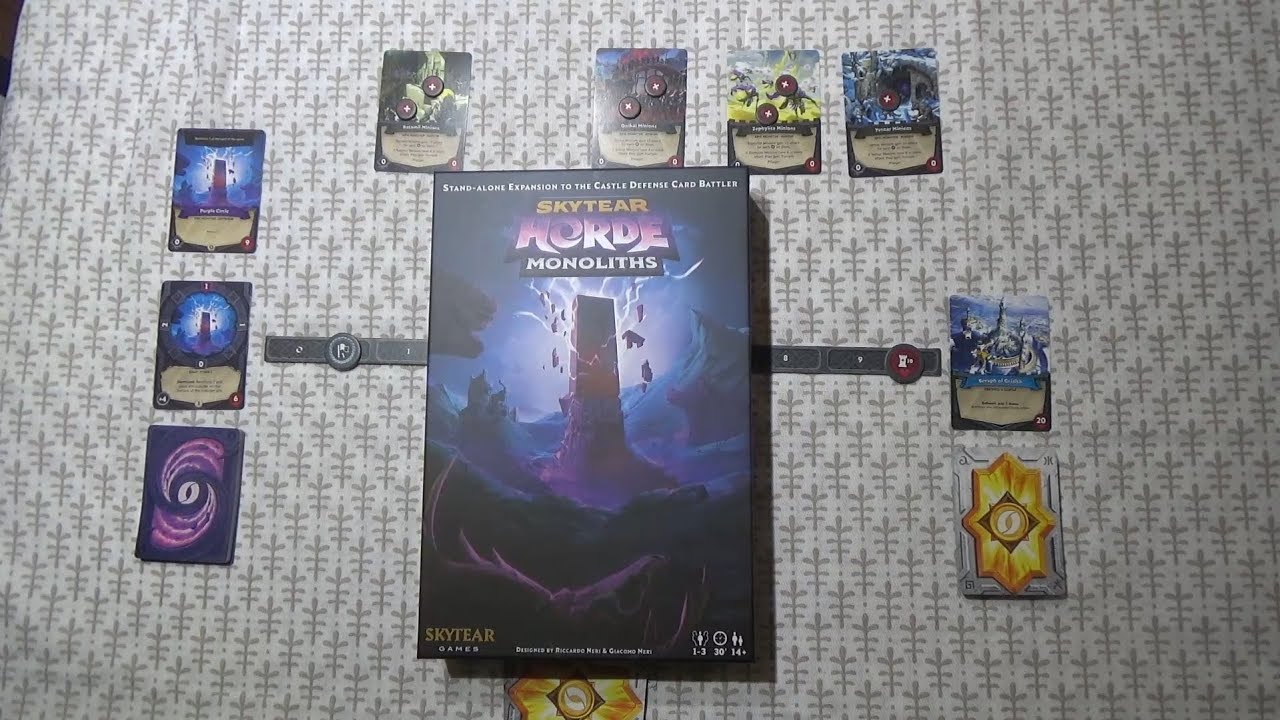 Partida de demostración a Skytear Horde: Monoliths (Beraph of Grialth vs. Purple Circle -Nivel 2-)