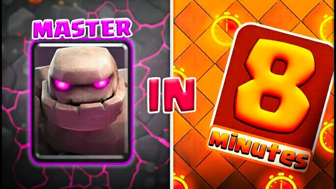 Master Golem in 8 Minutes!