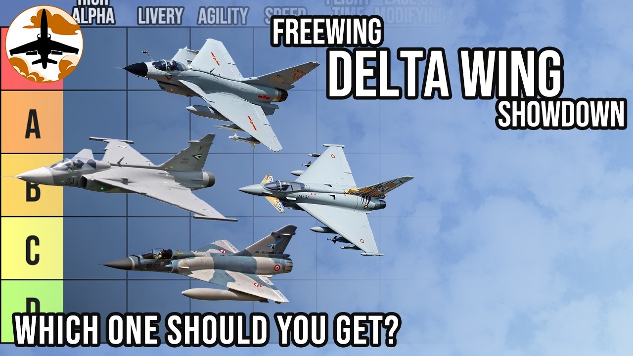 Death Dorito Showdown - Comparing All Four Freewing Deltas