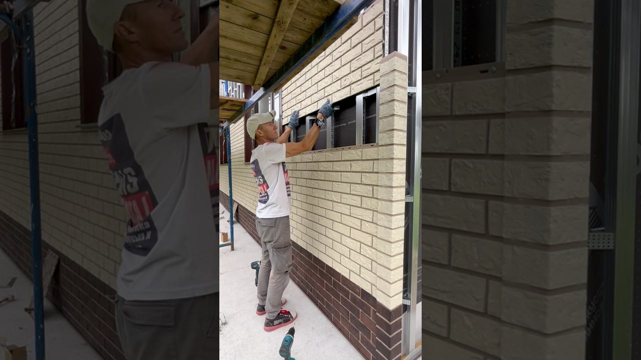 ФАСАД ДОМА  / Facade Of The House #construction #denismontaj #diy #house #стройка