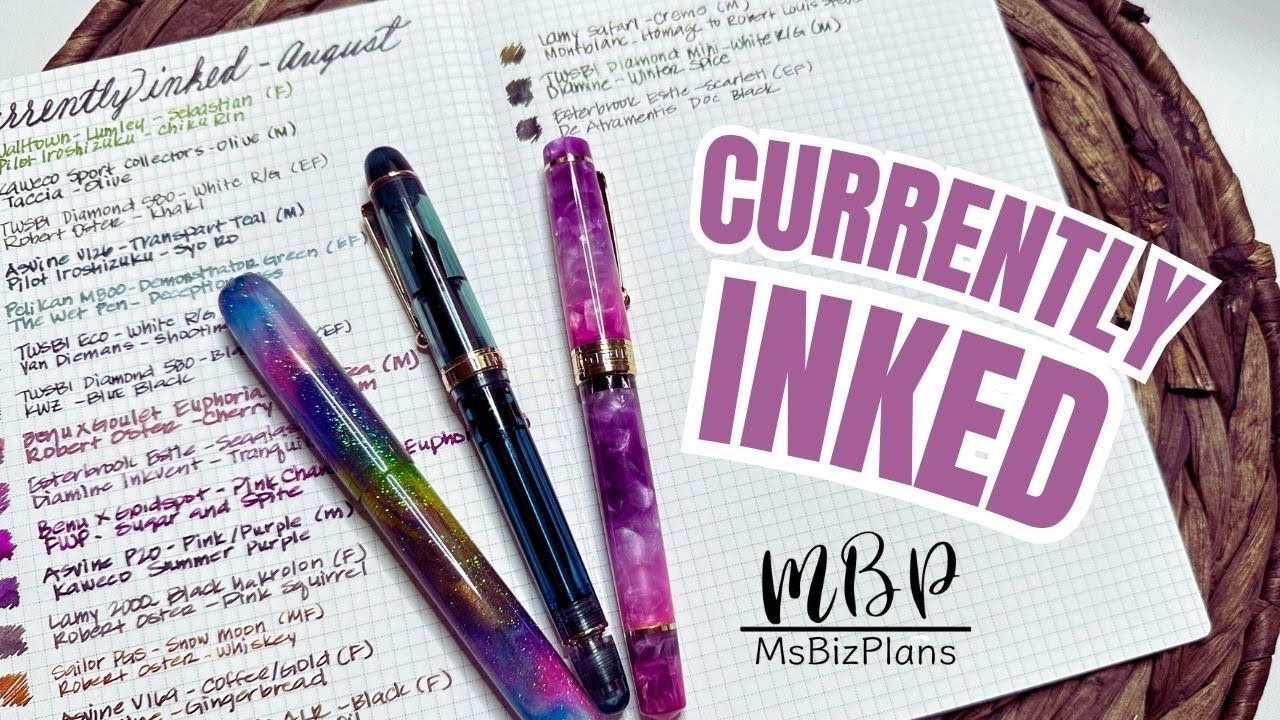 Currently Inked | August 2024