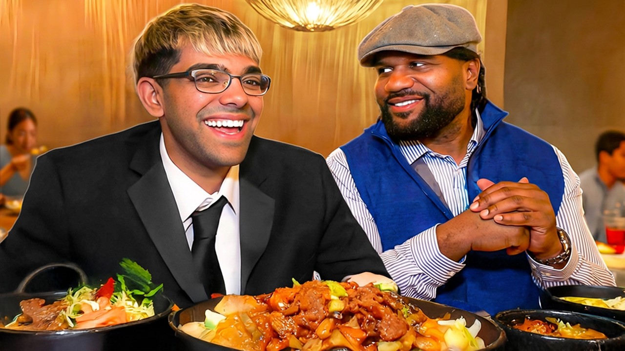 N3on & Rampage Jackson Try a Fancy Restaurant