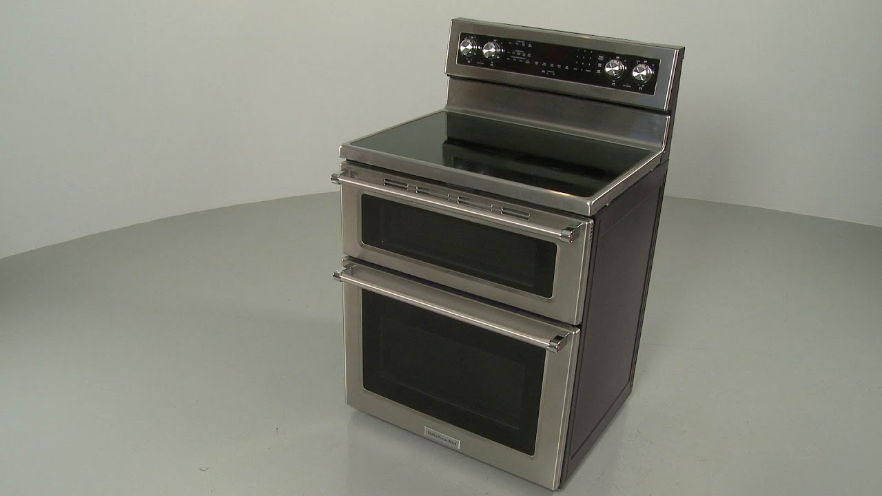 Kitchenaid Double Oven Electric Range Disassembly - Model KFED500ESS02