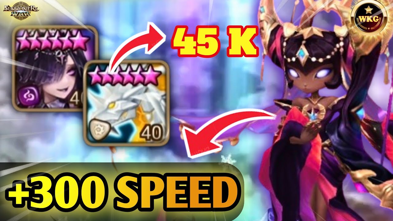 300 IQ! THIS COMBO IS TOO ILEGAL IN RTA SUMMONERS WAR