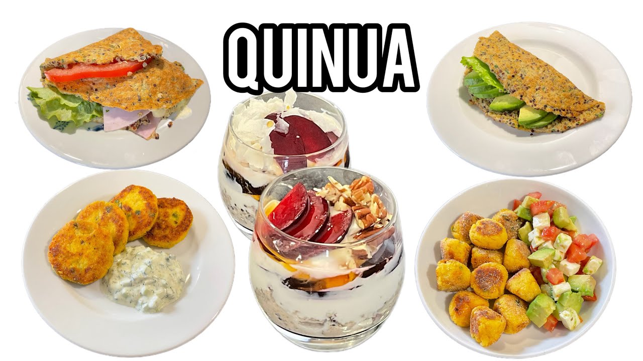 Ideas deliciosas para el Desayuno, Recetas con Quinua! #recetas