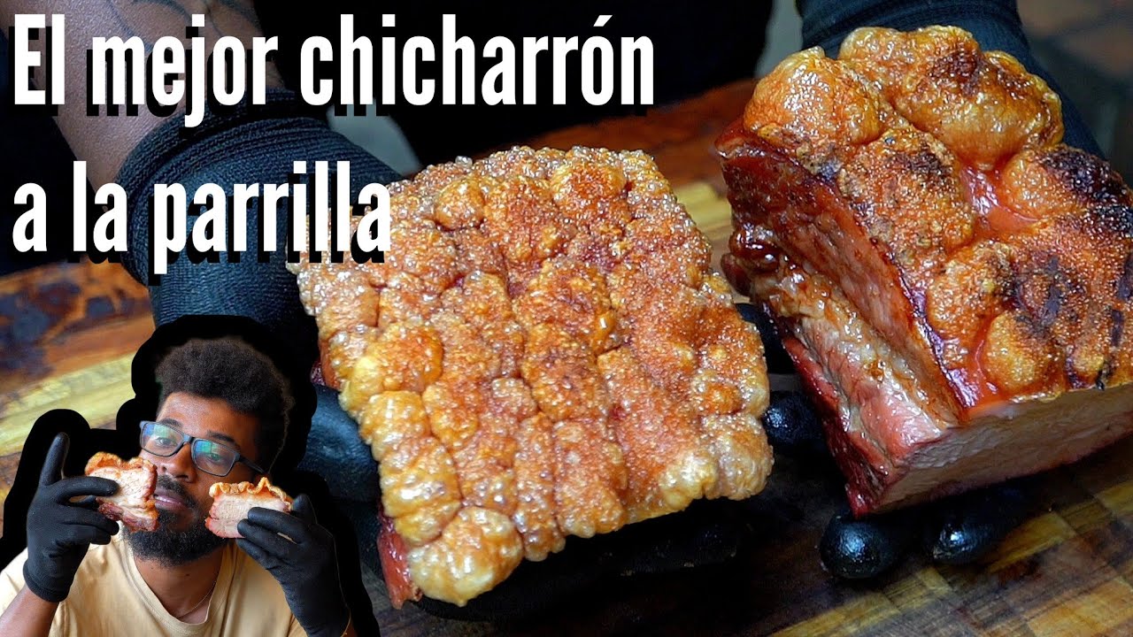 El mejor chicharrón crocante y jugoso a la parrilla ll LA PLAZA COCINA
