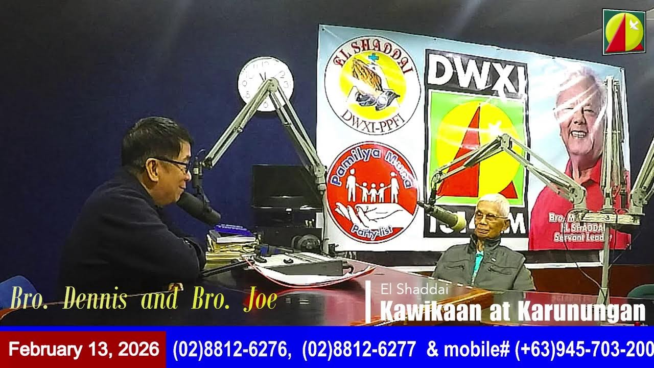 DWXI 1314 AM Live Streaming I Friday (February 13, 2026) #kawikaanatkarunungan