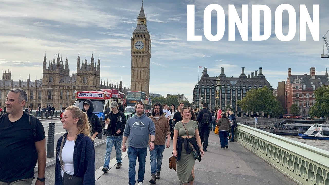 London City Tour 2026 | 4K HDR Virtual Walking Tour around the City | Marylebone to Chinatown