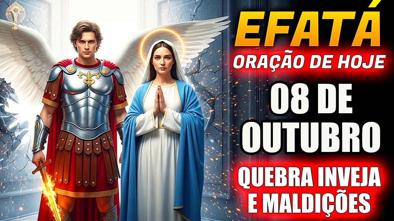 São Miguel e Nossa Senhora Desatam TUDO na sua vida | O Efatá que Quebra Inveja e Maldições
