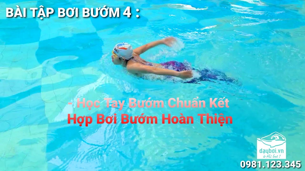Học Bơi Bướm Đơn Giản - Hướng Dẫn Chi Tiết Kỹ Thuật Tay Kết Hợp Bơi Bướm Hoàn Thiện ( Bài Tập 4 )