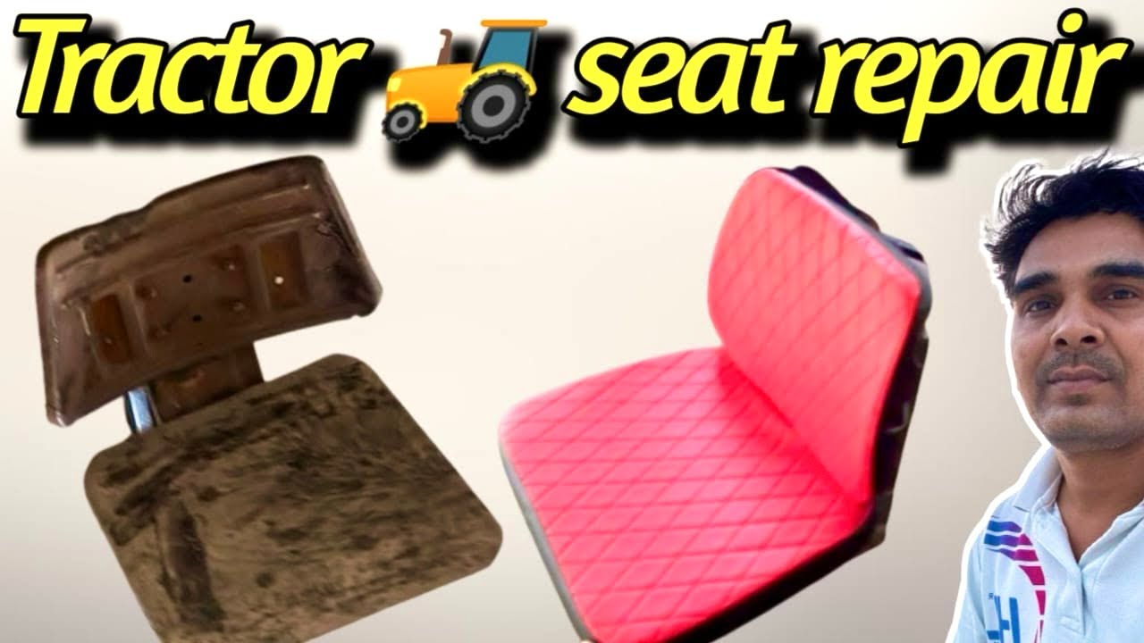 how to making a tractor seat/ tractor seat installation