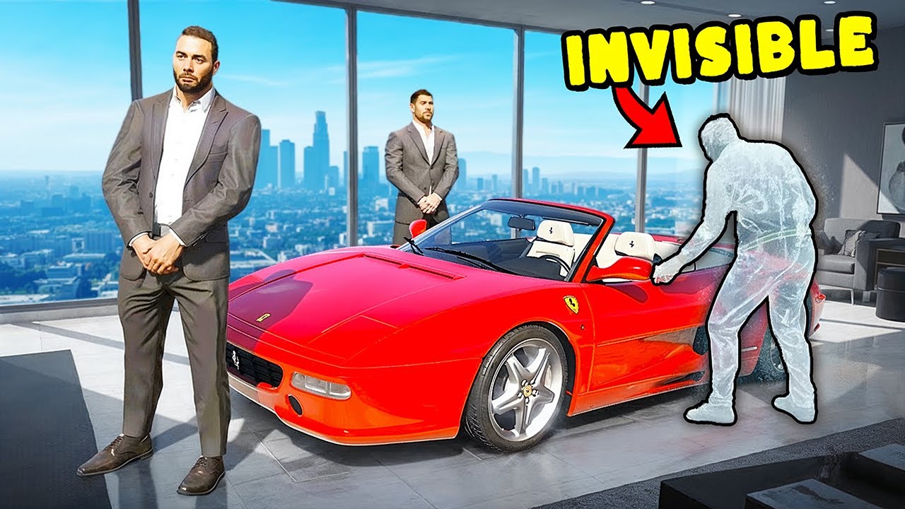Я Стал НЕВИДИМЫМ... и УГНАЛ СУПЕРКАР МАФИИ в GTA 5!