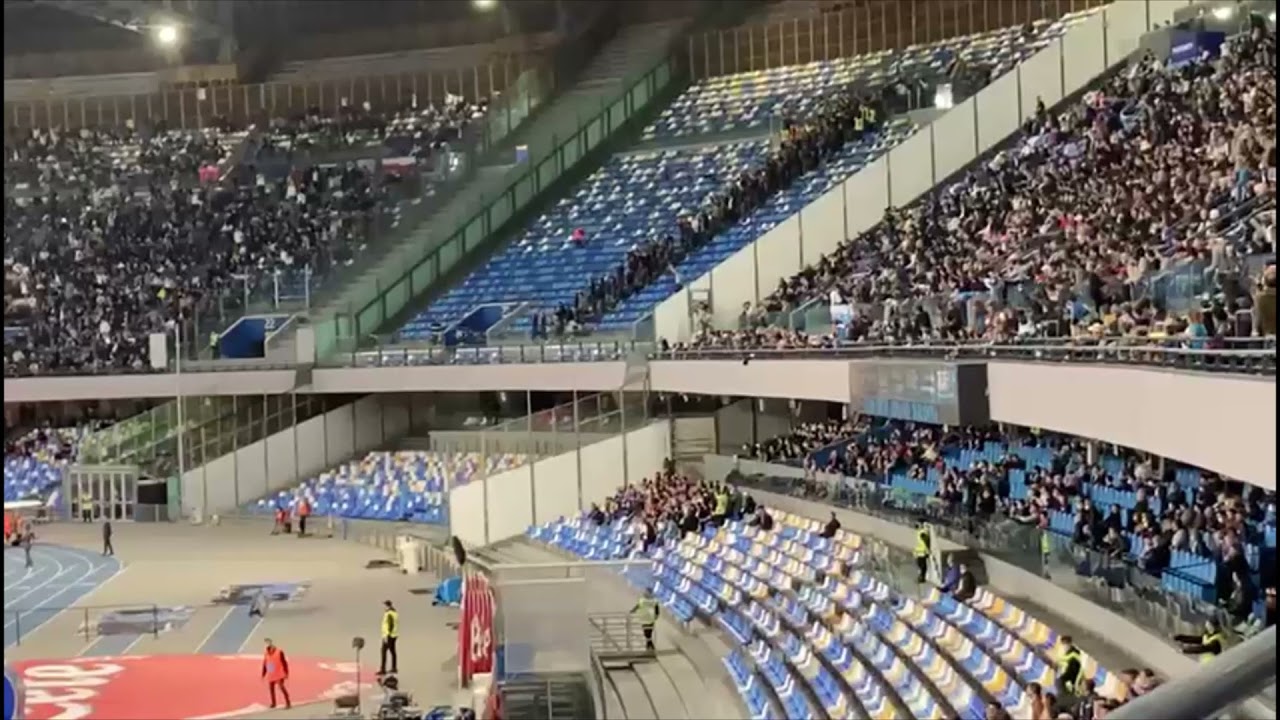 Napoli - HELLAS VERONA arrivo dei butei al Maradona 07/11/21