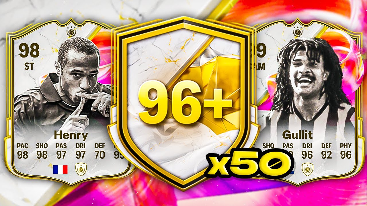 50x 96+ ICON PLAYER PICKS! 🥳 FC 25 Ultimate Team